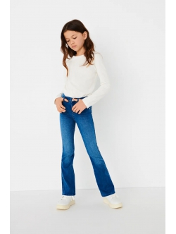 KIDS ONLY KONROYAL flared fit jeans i blå til piger