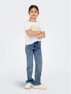 KIDS ONLY KOGJUICY wide fit jeans i lyseblå til piger