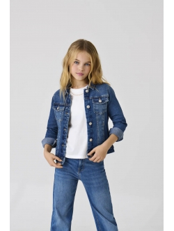 KIDS ONLY KOGSARA blå denim jakke til piger