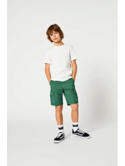 KIDS ONLY KOBMAXWELL cargo shorts i mørkegrøn til drenge