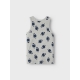 Name it 2-pak undertrøje/tank top i grå & sort til drenge