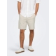 ONLY & SONS shorts i beige til herre