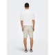 ONLY & SONS shorts i beige til herre