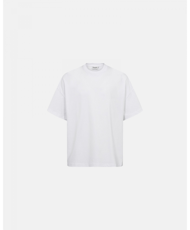 Resteröds t-shirt i hvid til herre | Oversized |