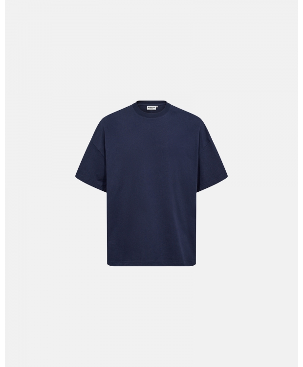 Resteröds t-shirt i navy til herre | Oversized |