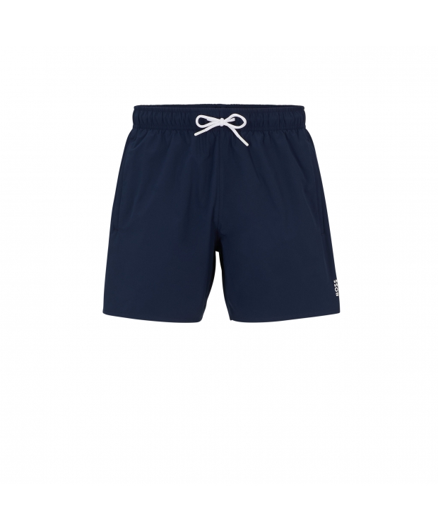 BOSS Iconic Badeshorts i navy til herre