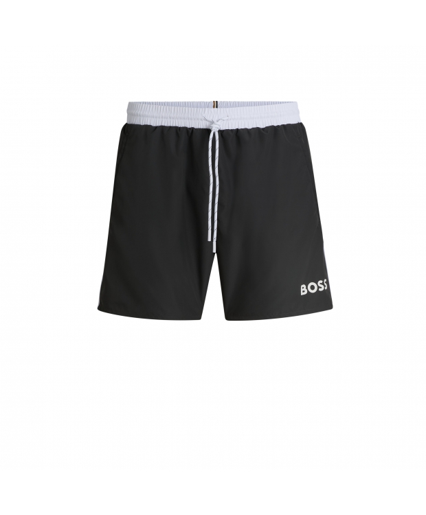 BOSS Starfish Badeshorts i Charcoal til herre