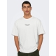 ONLY & SONS O-neck T-Shirt i hvid til herre