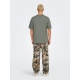 ONLY & SONS O-neck T-Shirt i Castor Gray til herre