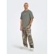 ONLY & SONS O-neck T-Shirt i Castor Gray til herre