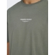 ONLY & SONS O-neck T-Shirt i Castor Gray til herre