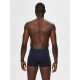 Selected 5pak økologisk bomulds boxershorts i navy til herre