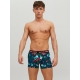 Jack & Jones 3pak printede underbukser/boksershorts i tre farver til herre