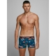 Jack & Jones 3pak printede underbukser/boksershorts i tre farver til herre