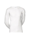 JBS klassisk langærmet bomulds t-shirt i hvid til herre