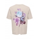 ONLY & SONS T-Shirt i Silver Lining med print til herre