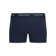 Jack & Jones 3pak boksershorts i multifarvet, sort og blå til herre