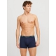 Jack & Jones 3pak boksershorts i multifarvet, sort og blå til herre
