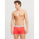 Jack & Jones 3pak boksershorts i multifarvet, sort og rød til herre
