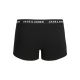 Jack & Jones Junior 2-pak boksershorts i sort til drenge