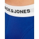 Jack & Jones 3pak multifarvet boksershorts med hvid linning til herre