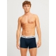 Jack & Jones 3pak multifarvet boksershorts med hvid linning til herre