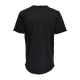 ONLY & SONS t-shirt i sort til herre | long fit |