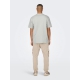 ONLY & SONS t-shirt i Mirage Gray til herre | Relaxed fit |