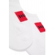 HUGO 2pak ankelstrømper i sort m. box logo til kvinder