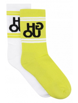 HUGO 2pak strømper m. logo til kvinder
