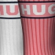 HUGO 2pak bomuldsstrømper i lyserød med logo til kvinder
