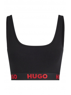 HUGO sporty bh i sort til kvinder