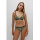 HUGO bh m. tynde stropper & leopardprint til kvinder
