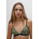 HUGO bh m. tynde stropper & leopardprint til kvinder