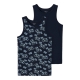 Name it 2-pak undertrøje/tank top i Sapphire game til drenge