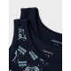 Name it 2-pak undertrøje/tank top i Sapphire game til drenge
