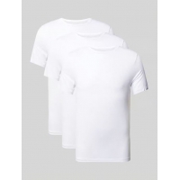 BOSS 3pak t-shirt hvid til herre