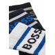 BOSS 3pak bomuldsstrømper med striber & logo i multifarvet til herre.