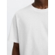 Selected kortærmet t-shirt, økologisk bomuld, i hvid til herre.