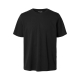 Selected kortærmet t-shirt, økologisk bomuld, i sort til herre.