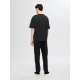Selected 3pak t-shirt med rund hals i sort til herre