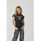 KIDS ONLY Amore t-shirt i grå til piger