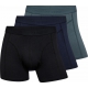 Claudio 3pak bambus underbukser/tights i multifarvet til herre
