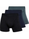 Claudio 3pak bambus underbukser/tights i multifarvet til herre