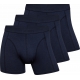 Claudio 3pak bambus underbukser/tights i sort til herre