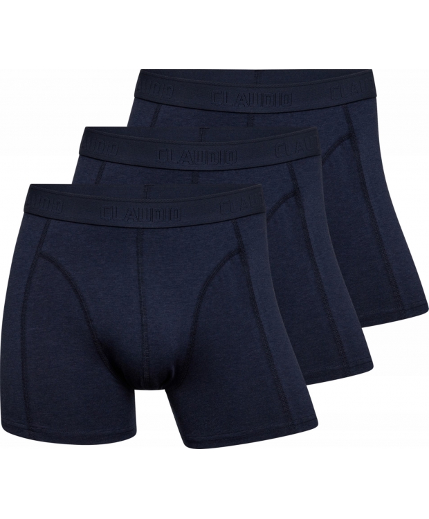 Claudio 3pak bambus underbukser/tights i sort til herre