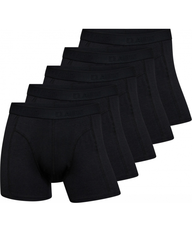 Claudio 5pak bambus underbukser/tights i sort til herre