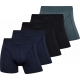 Claudio 5pak bambus underbukser/tights i multifarvet til herre