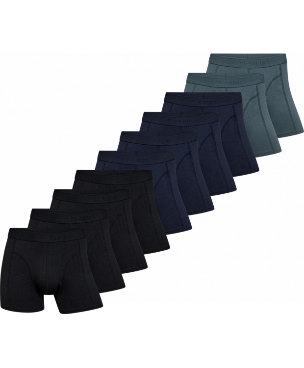 Claudio 10pak bambus underbukser/tights i multifarvet til herre