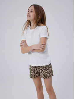 Name It shorts med leopard mønster til piger